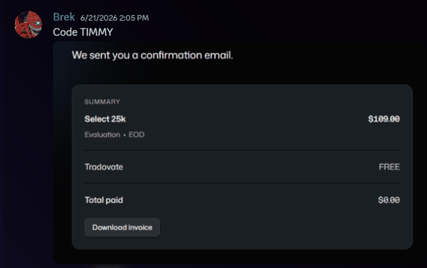 Giveaway winner Brek