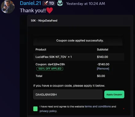Giveaway winner Daniel.21
