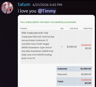Giveaway winner tatum